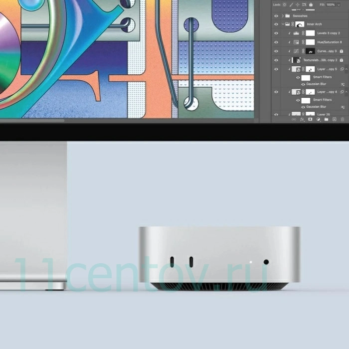 Apple Mac Mini (2024) M4 Pro 12-CPU, 16-GPU, 24Gb, 512Gb MCX44