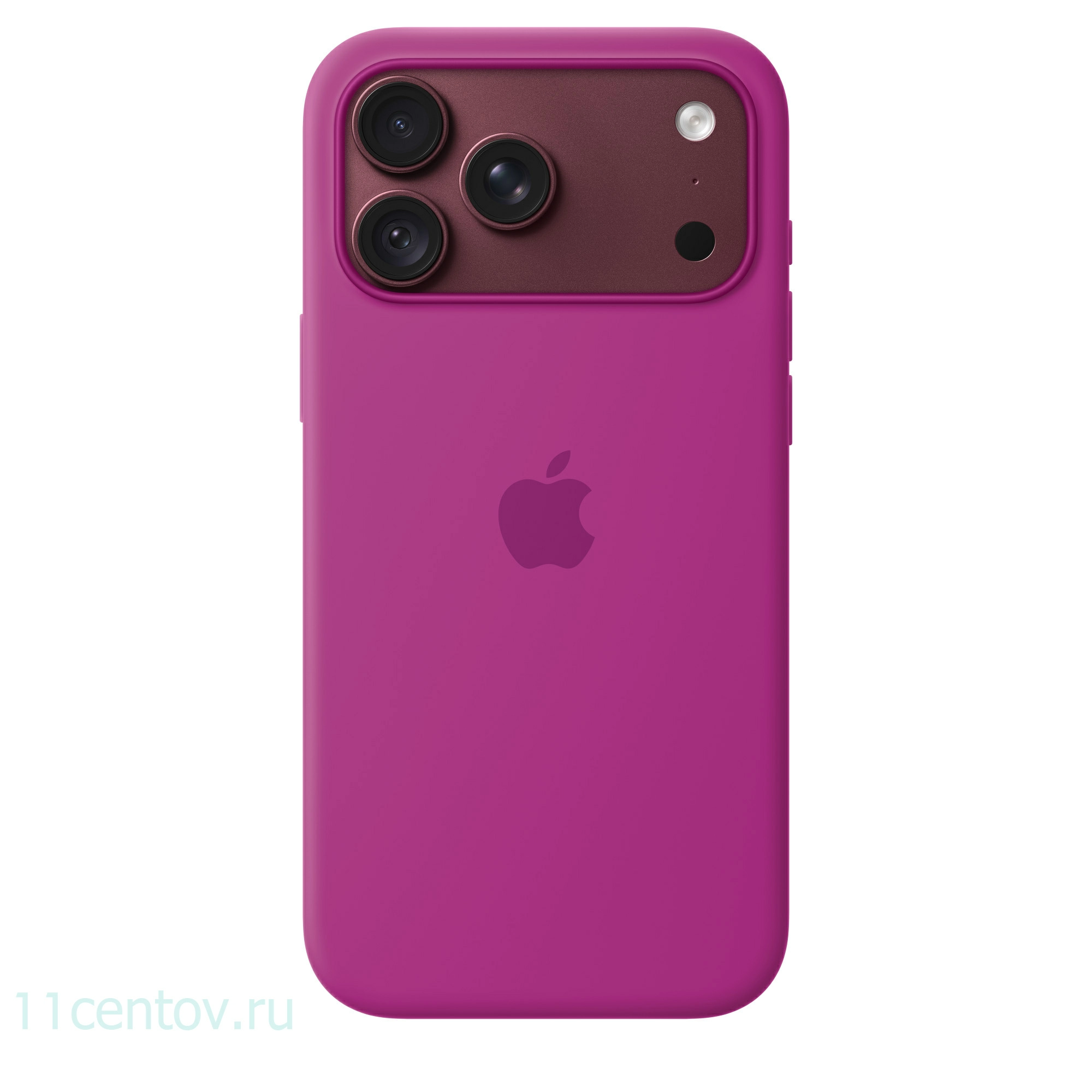 Картинка Силиконовый чехол для iPhone 18 Pro Max Пурпурный от интернет-магазина электроники «11 Центов»