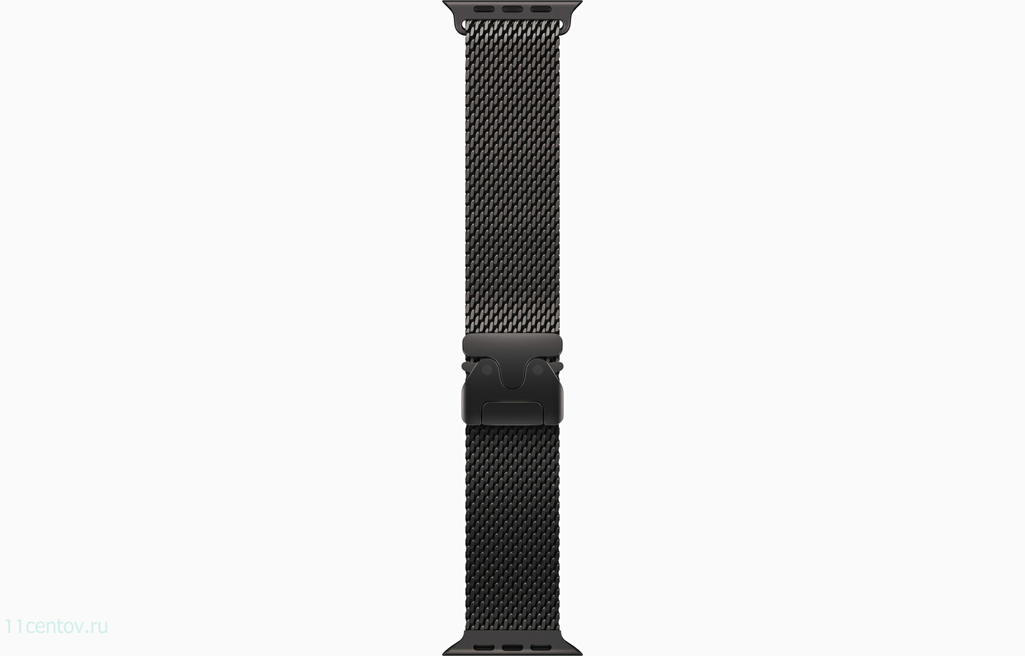 Картинка Apple Watch Ultra 3 Black Titanium Case with Titanium Milanese Loop Black L от интернет-магазина электроники «11 Центов»