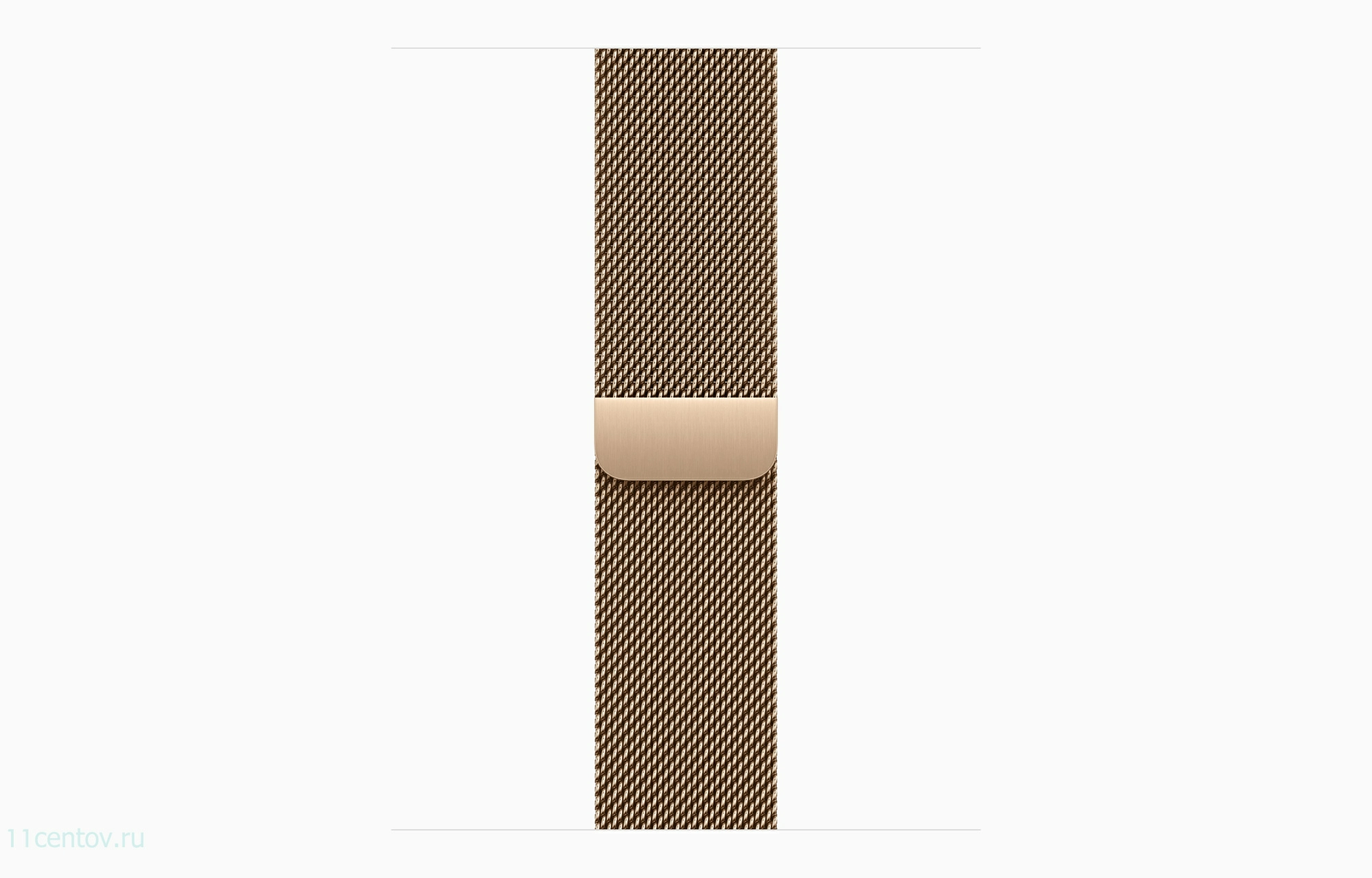 Картинка Apple Watch Series 11 GPS 42mm Gold Titanium Case with Gold Milanese Loop от интернет-магазина электроники «11 Центов»