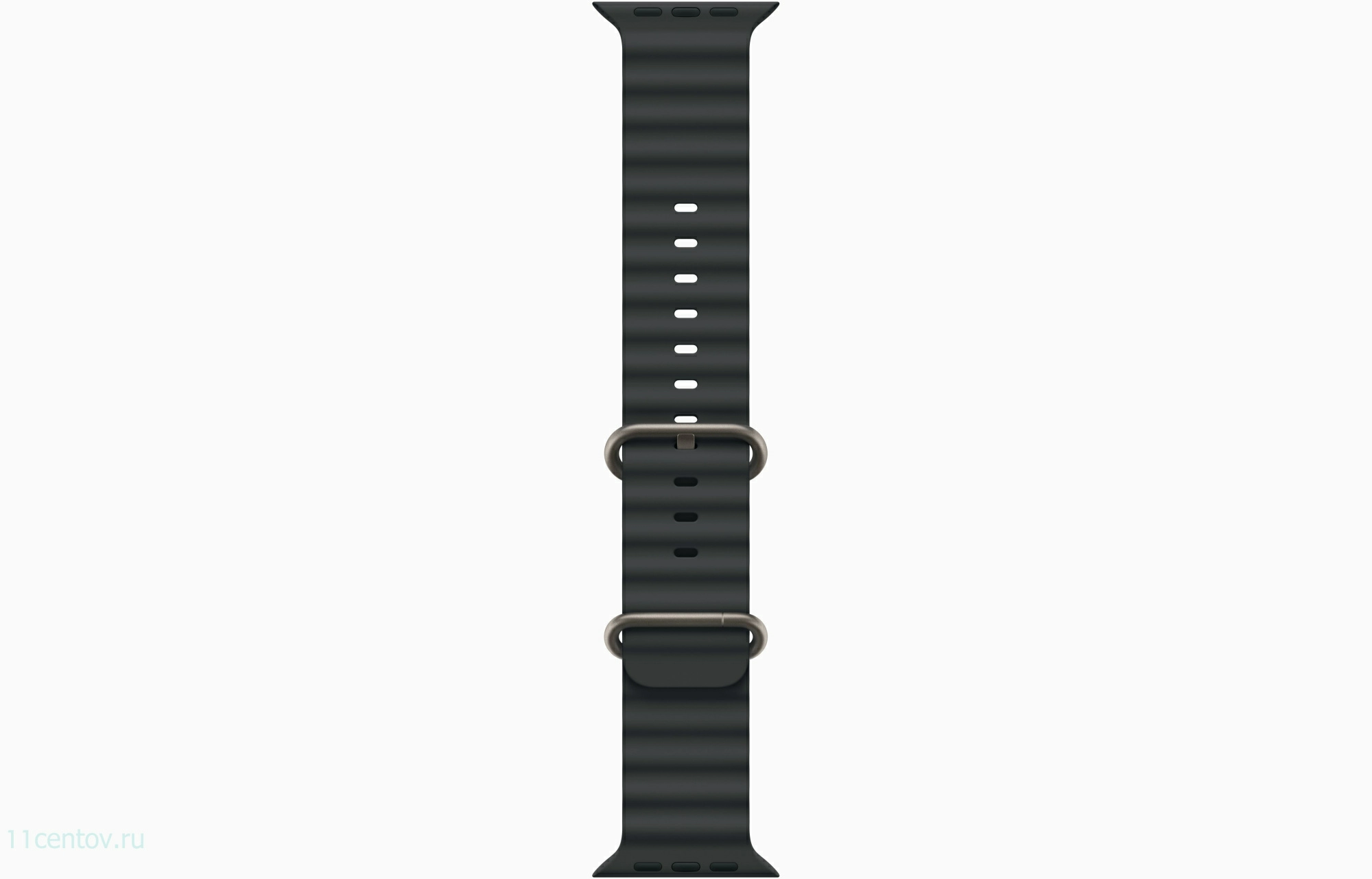 Картинка Apple Watch Ultra 3 Natural Titanium Case with Ocean Band Black от интернет-магазина электроники «11 Центов»