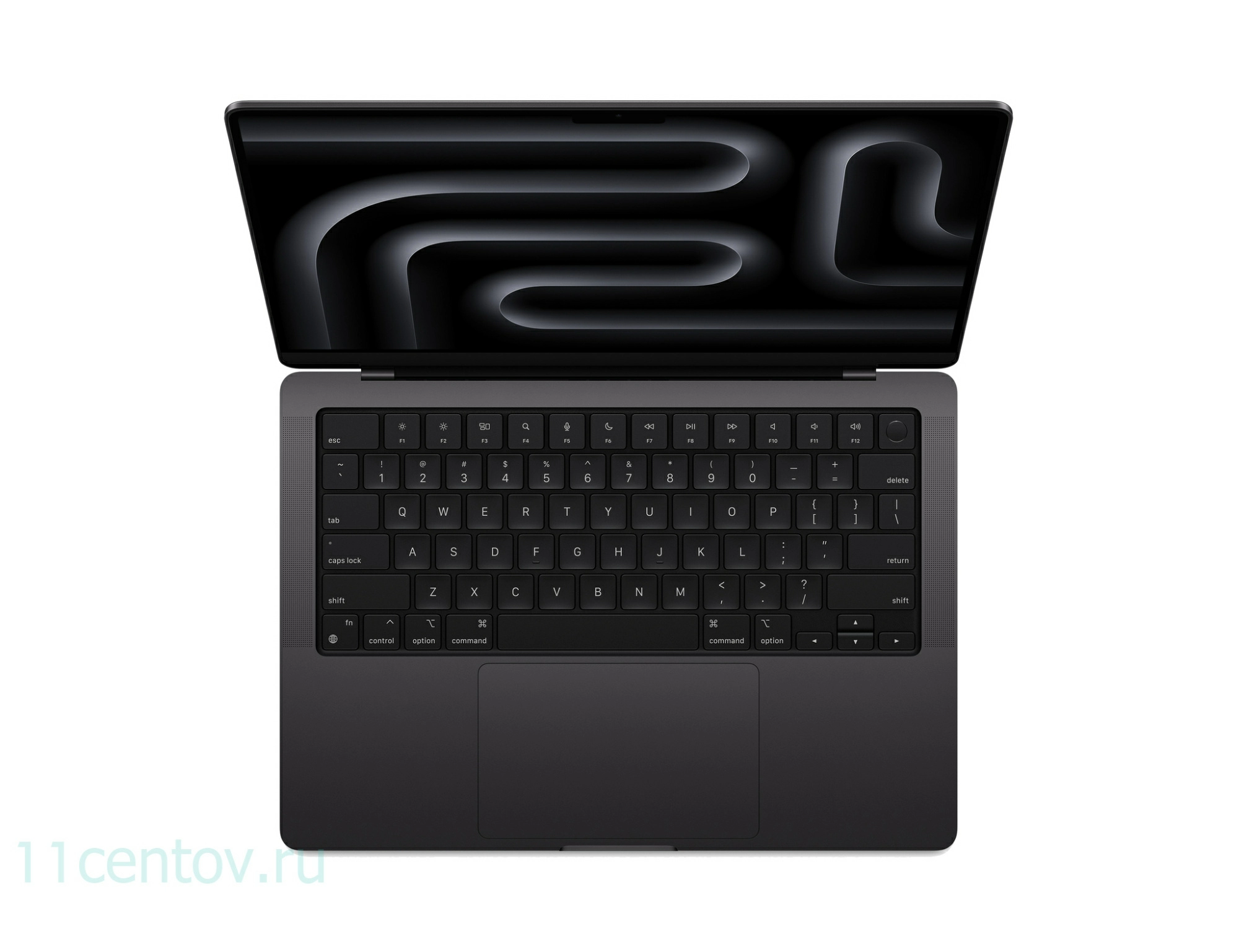 Картинка Apple MacBook Pro 14" (2025) M5, 16Gb, 512Gb Space Black MDE04 от интернет-магазина электроники «11 Центов»