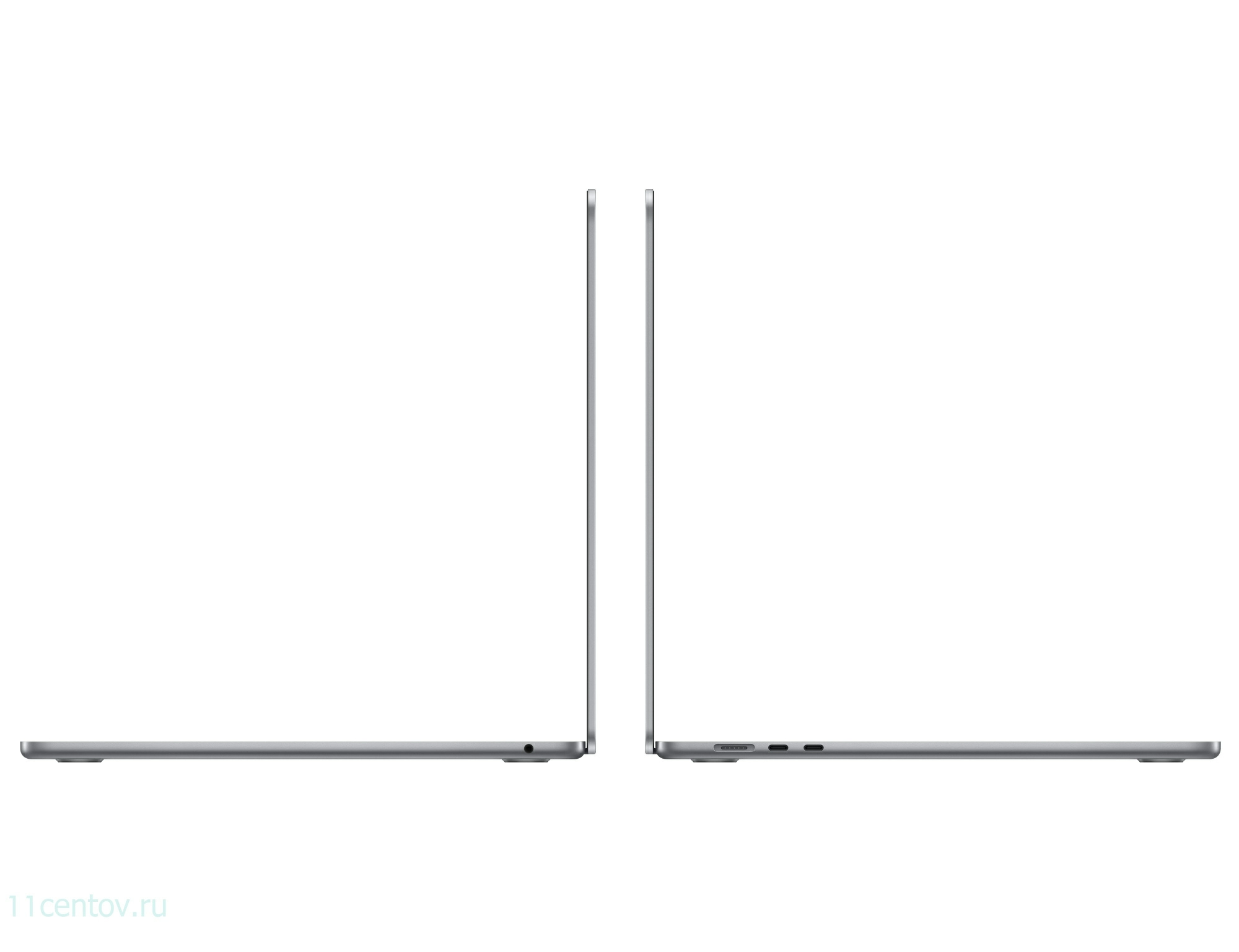 Картинка Apple MacBook Air 15" (M2, 8C CPU/10C GPU, 2023), 8 ГБ, 256 ГБ SSD Space Gray (MQKP3) от интернет-магазина электроники «11 Центов»