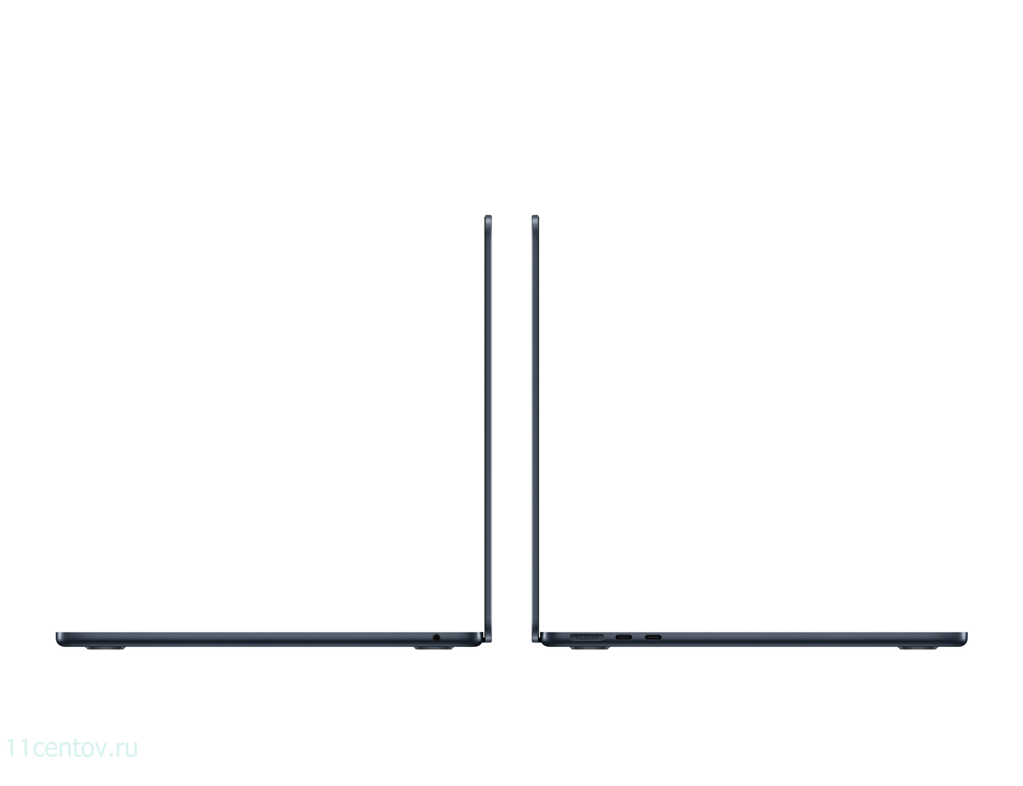 Картинка Apple MacBook Air 13" (2024) M3 8-CPU, 8-GPU, 8 Гб, 256 Гб Midnight (MRXV3) от интернет-магазина электроники «11 Центов»