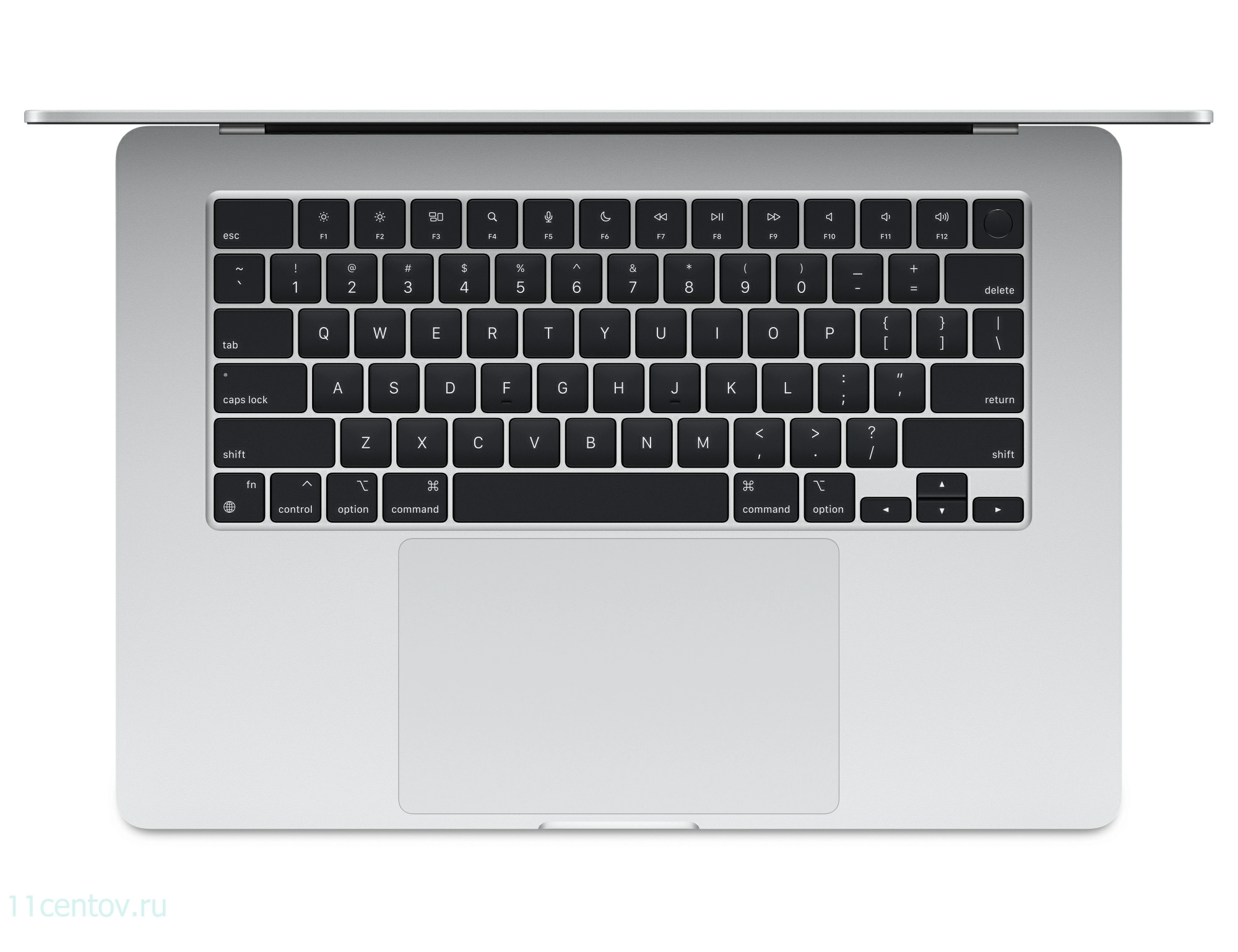 Картинка Apple MacBook Air 15" (2024) M3 8-CPU, 10-GPU, 8Gb, 512Gb Silver (MRYQ3) от интернет-магазина электроники «11 Центов»