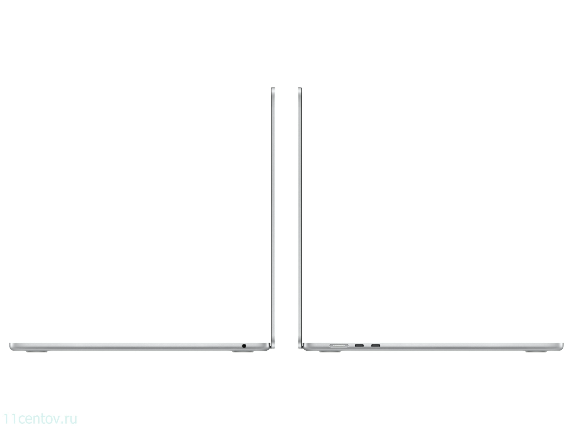 Картинка Apple MacBook Air 15" (M2, 8C CPU/10C GPU, 2023), 8 ГБ, 512 ГБ SSD Silver (MQKT3) от интернет-магазина электроники «11 Центов»