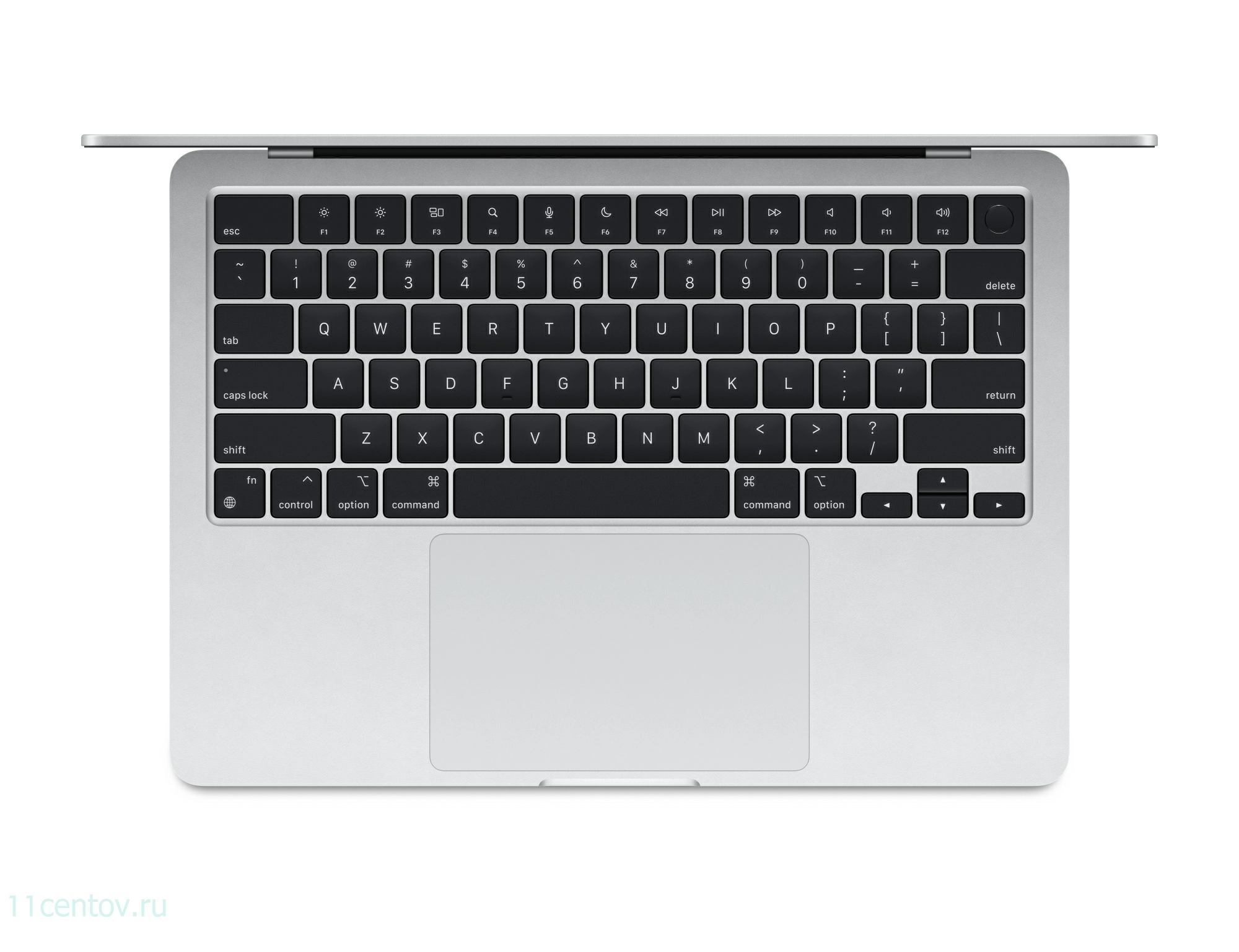 Картинка Apple MacBook Air 13" (2024) M3 8-CPU, 10-GPU, 16Gb, 512Gb Silver (MXCT3) от интернет-магазина электроники «11 Центов»