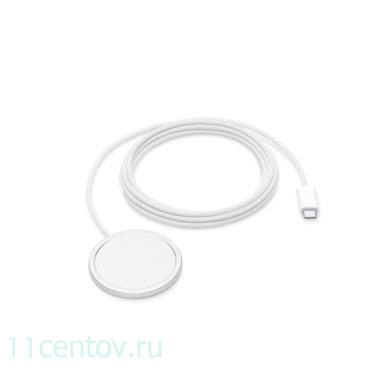 Картинка Беспроводное зарядное устройство Apple MagSafe Charger 2m (MX6Y3), белый от интернет-магазина электроники «11 Центов»