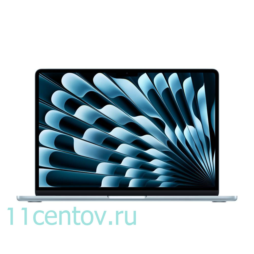Картинка Apple MacBook Air 13" (2025) M4 10-CPU, 8-GPU, 16 Gb, 256 Gb Sky Blue MC6T4 от интернет-магазина электроники «11 Центов»