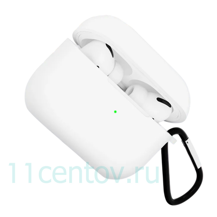 Картинка Чехол для Apple Airpods Pro 3 Белый от интернет-магазина электроники «11 Центов»