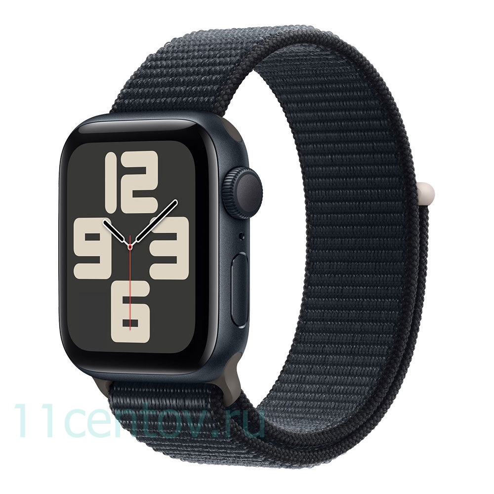 Картинка Apple Watch SE 2023 GPS 40mm Midnight Aluminium Sport Loop от интернет-магазина электроники «11 Центов»