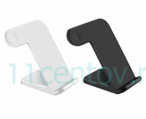 Картинка Док-станция COTEetCI Dock 3in1 для Apple Watch & iPhone & AirPods CS5169-BK (Чёрный) от интернет-магазина электроники «11 Центов»