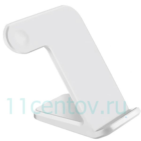 Картинка Док-станция COTEetCI Dock 3in1 для Apple Watch & iPhone & AirPods CS5169-WH (Белый) от интернет-магазина электроники «11 Центов»