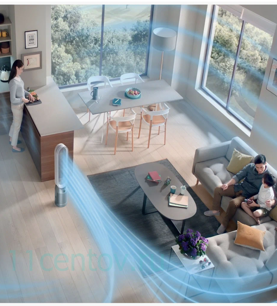 Очиститель воздуха Dyson Purifier Cool Autoreact TP7A Purifying Fan - White/Nickel