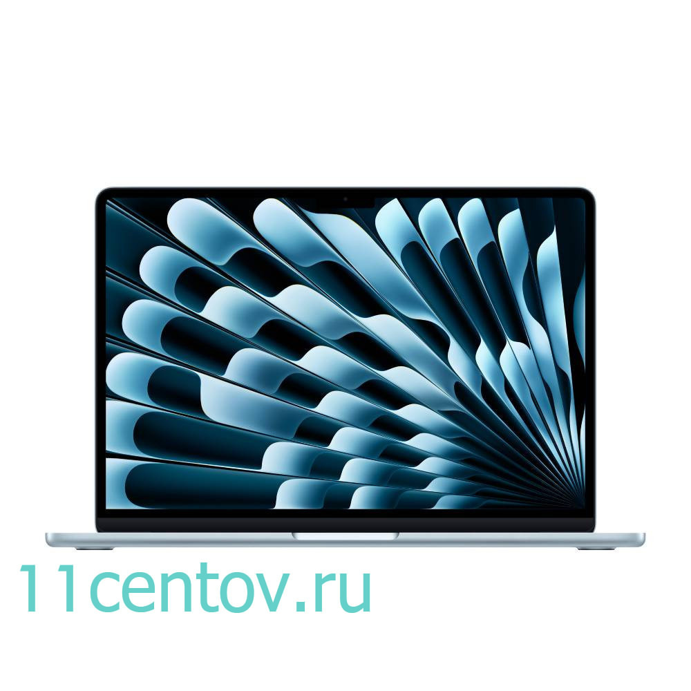 Картинка Apple MacBook Air 13" (2025) M4 10-CPU, 10-GPU, 24 Gb, 512 Gb Sky Blue MC6V4 от интернет-магазина электроники «11 Центов»