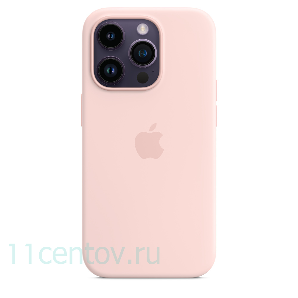 Картинка Силиконовый чехол для iPhone 14 Pro Max Розовый от интернет-магазина электроники «11 Центов»