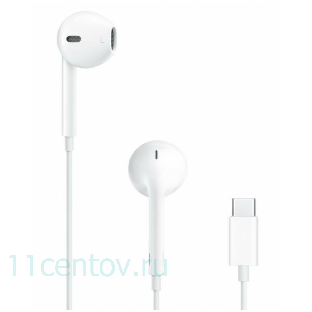 Наушники APPLE EarPods with Type C Connector (MTJY3FE/A)