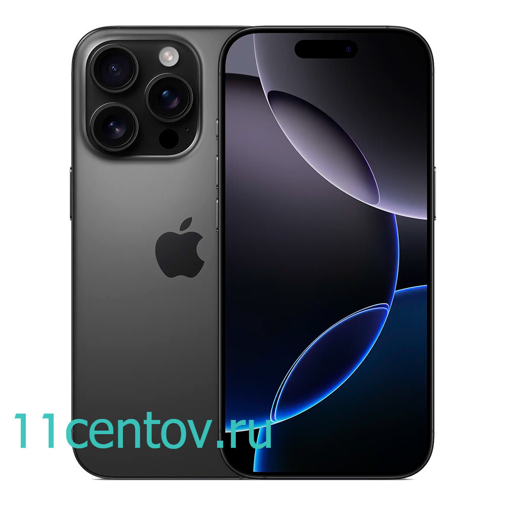 Картинка Apple iPhone 16 Pro Max 256Gb Black Titanium SIM+eSIM от интернет-магазина электроники «11 Центов»