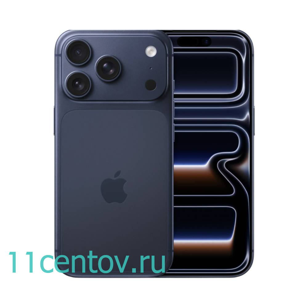Картинка Apple iPhone 17 Pro 1Tb Deep Blue SIM+eSIM от интернет-магазина электроники «11 Центов»