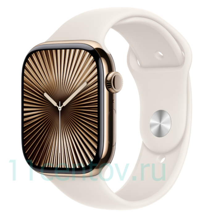 Картинка Ремешок Sportband для Apple Watch 44/45/46/49mm Бежевый от интернет-магазина электроники «11 Центов»
