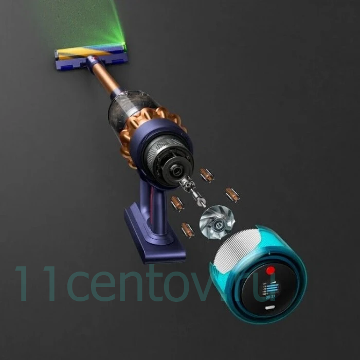 Пылесос Dyson Gen5 Detect Absolute SV23 Purple/Nickel