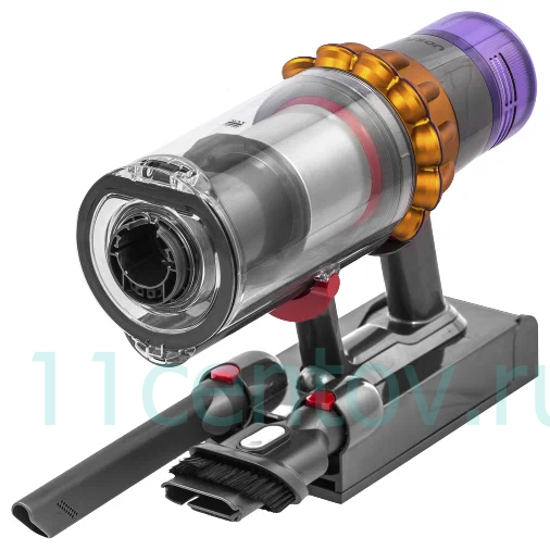 Пылесос Dyson V12 Slim Absolute, серебристый