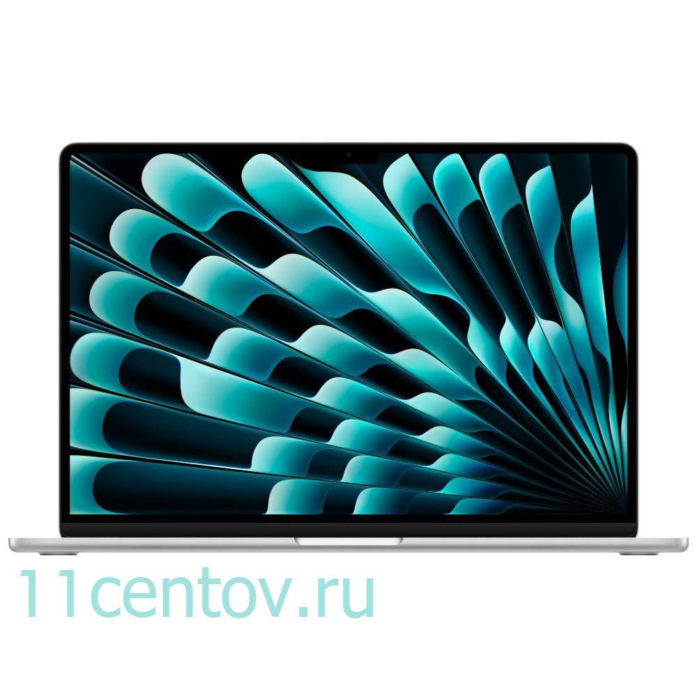 Картинка Apple MacBook Air 15" (2025) M4 10-CPU, 10-GPU, 16 Gb, 256 Gb Silver MW1G3 от интернет-магазина электроники «11 Центов»