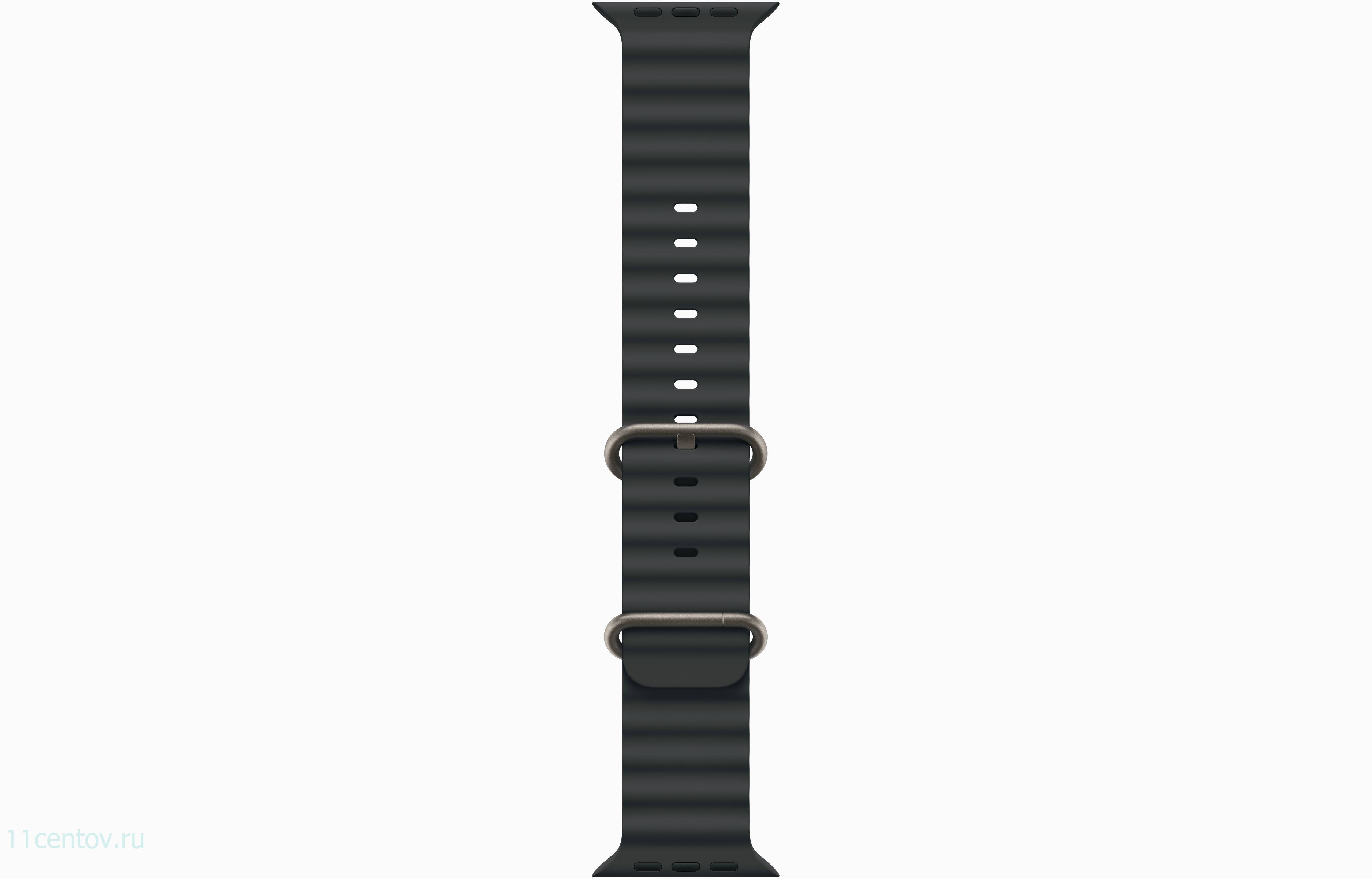 Картинка Apple Watch Ultra 3 Natural Titanium Case with Ocean Band Black от интернет-магазина электроники «11 Центов»