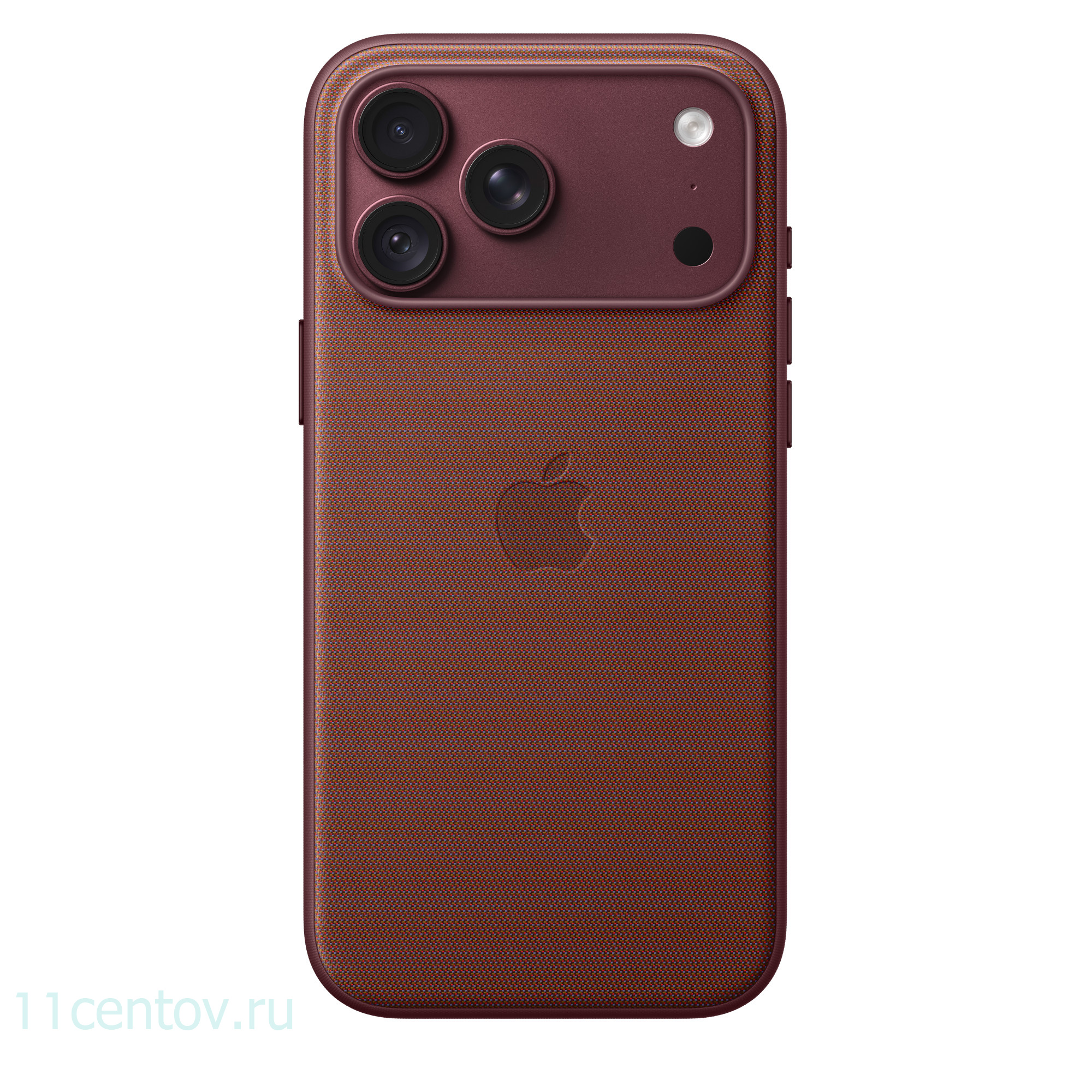 Картинка Чехол TechWoven для iPhone 18 Pro Max Бургундский от интернет-магазина электроники «11 Центов»