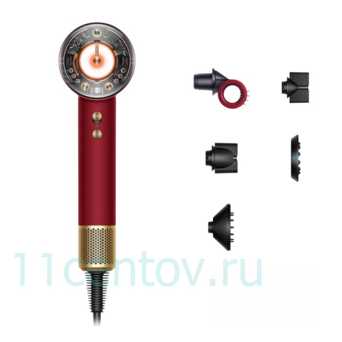 Фен Dyson Supersonic Nural HD16 Red Velvet/Gold EU