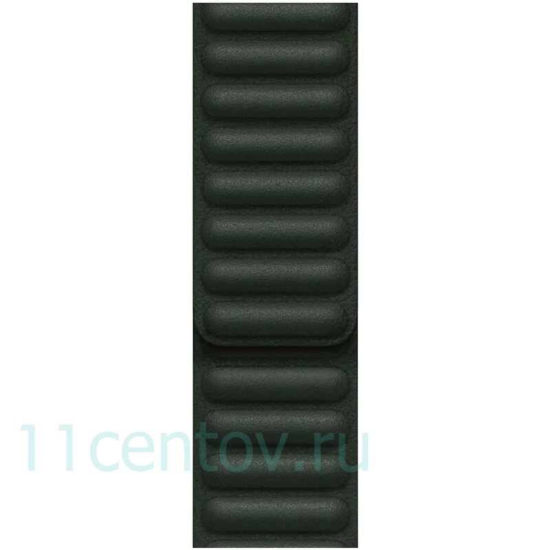 Картинка Ремешок Leather Link для Apple Watch 42/44/45 mm Sequoia Green от интернет-магазина электроники «11 Центов»