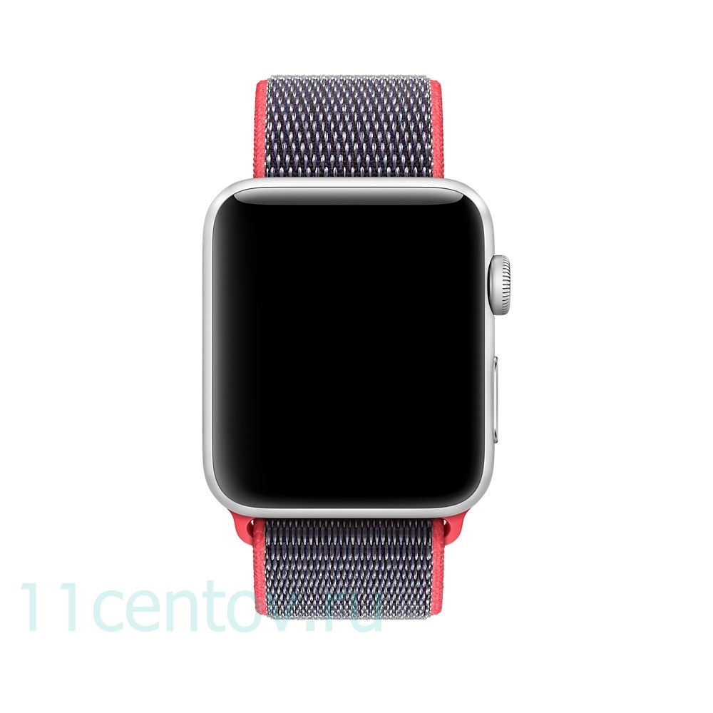 Картинка Ремешок Sport Loop для Apple Watch 42mm/44mm Black от интернет-магазина электроники «11 Центов»