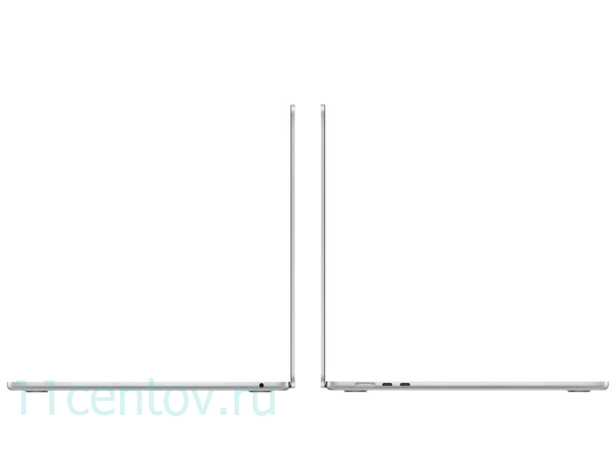 Картинка Apple MacBook Air 15" (2025) M4 10-CPU, 10-GPU, 16 Gb, 256 Gb Silver MW1G3 от интернет-магазина электроники «11 Центов»