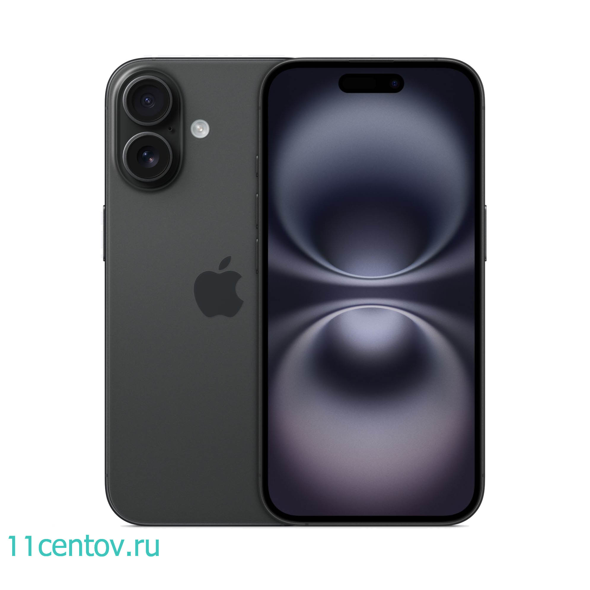 Картинка Apple iPhone 16 Plus 128GB Black SIM+eSIM от интернет-магазина электроники «11 Центов»