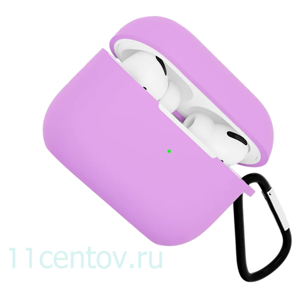 Картинка Чехол для Apple Airpods Pro 3 Пурпурный от интернет-магазина электроники «11 Центов»
