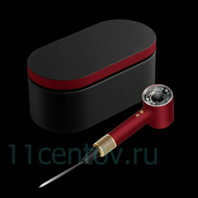 Фен Dyson Supersonic Nural HD16 Gift Edition, Red Velvet/Gold