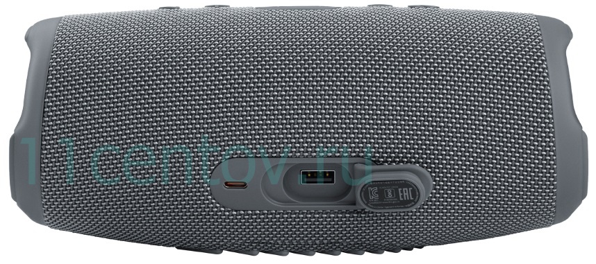 Портативная акустика JBL Charge 5, 40 Вт, серый