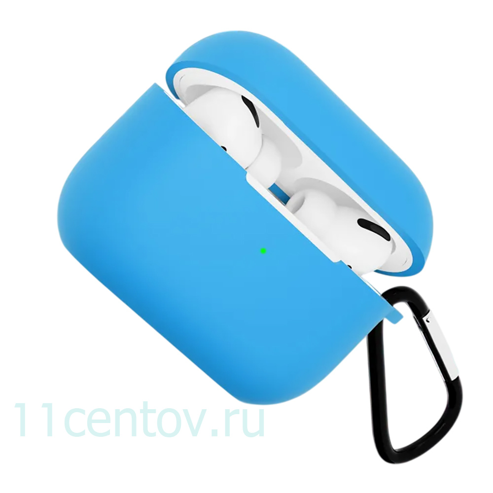 Картинка Чехол для Apple Airpods Pro 3 Голубой от интернет-магазина электроники «11 Центов»