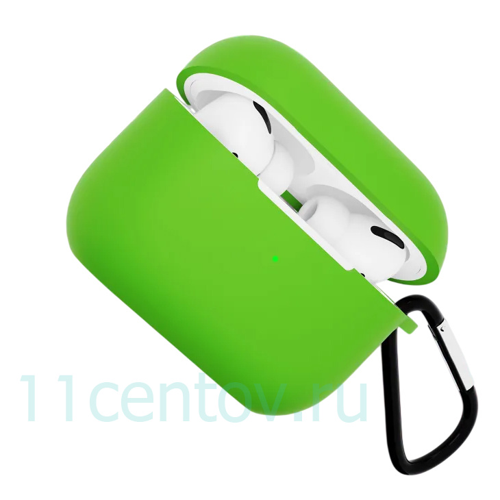 Картинка Чехол для Apple Airpods Pro 3 Зеленый от интернет-магазина электроники «11 Центов»