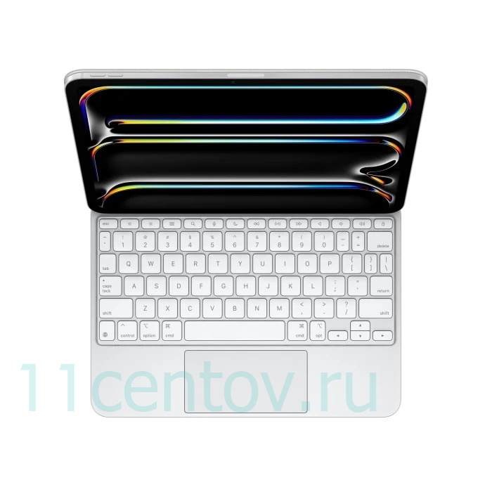 Картинка Клавиатура Apple Magic Keyboard для iPad Pro 11 М4/M5 Белая от интернет-магазина электроники «11 Центов»
