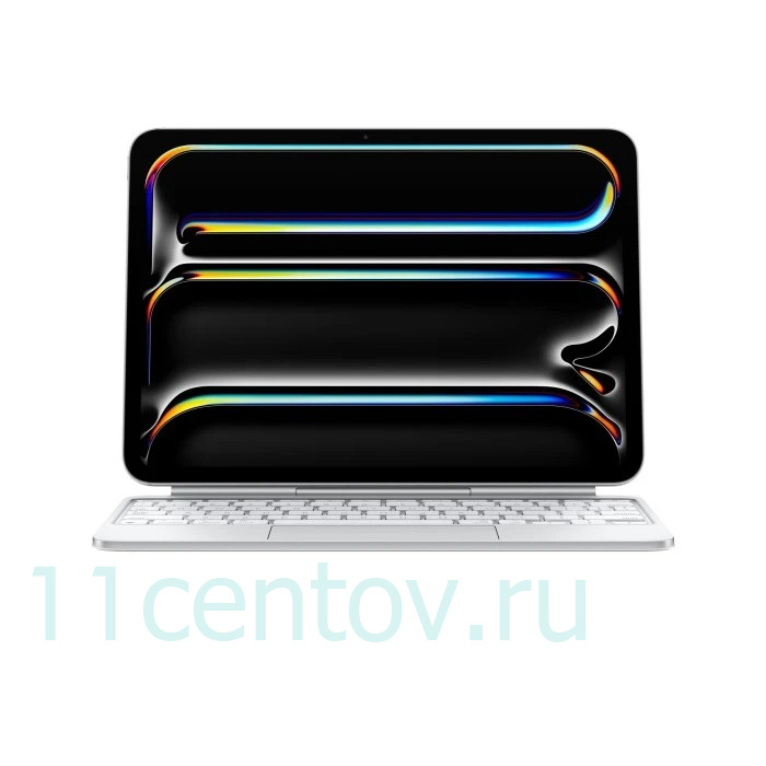 Картинка Клавиатура Apple Magic Keyboard для iPad Pro 11 М4/M5 Белая от интернет-магазина электроники «11 Центов»