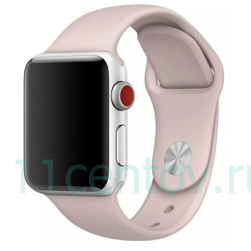 Картинка Ремешок Sportband для Apple Watch 38/40/41/42mm Розовый песок от интернет-магазина электроники «11 Центов»