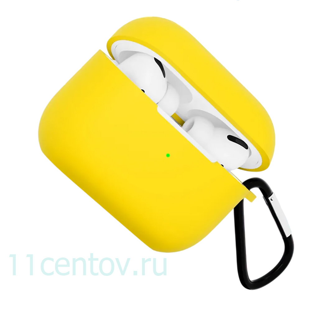 Картинка Чехол для Apple Airpods Pro 3 Желтый от интернет-магазина электроники «11 Центов»