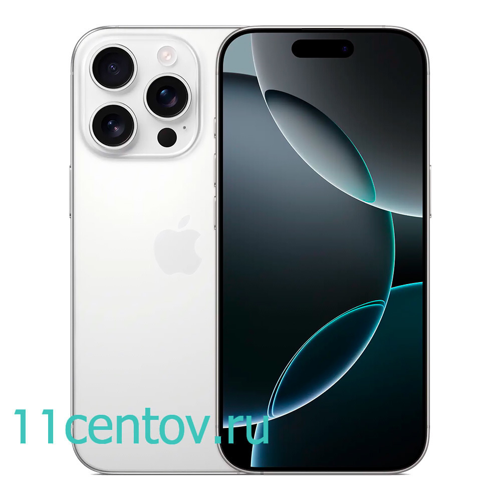 Картинка Apple iPhone 16 Pro Max 1Tb White Titanium SIM+eSIM от интернет-магазина электроники «11 Центов»
