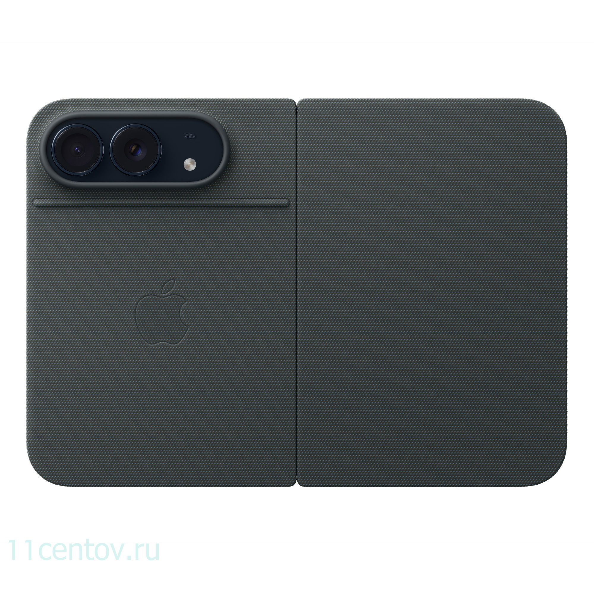 Картинка Чехол Folio with Kickstand iPhone Duo Темно-синий от интернет-магазина электроники «11 Центов»
