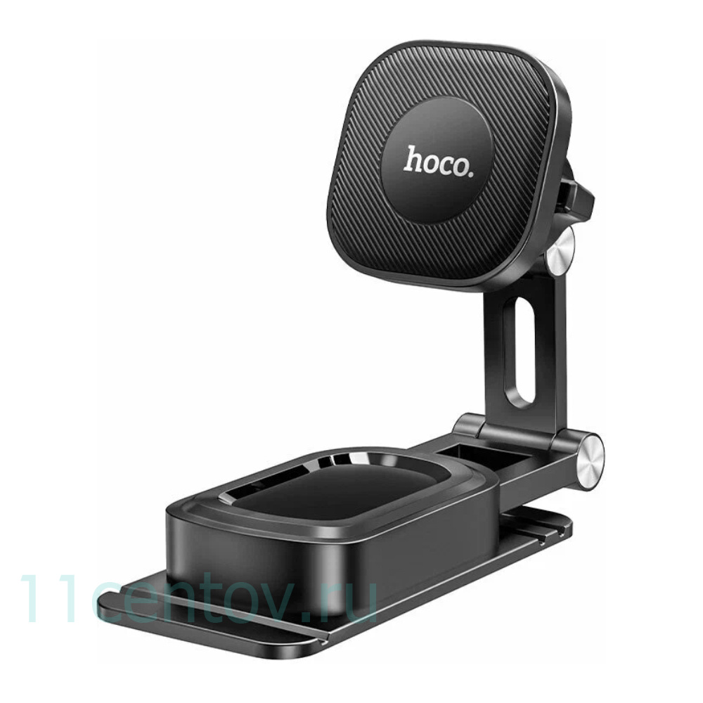 Картинка Автодержатель Hoco H4 магнитный черный от интернет-магазина электроники «11 Центов»