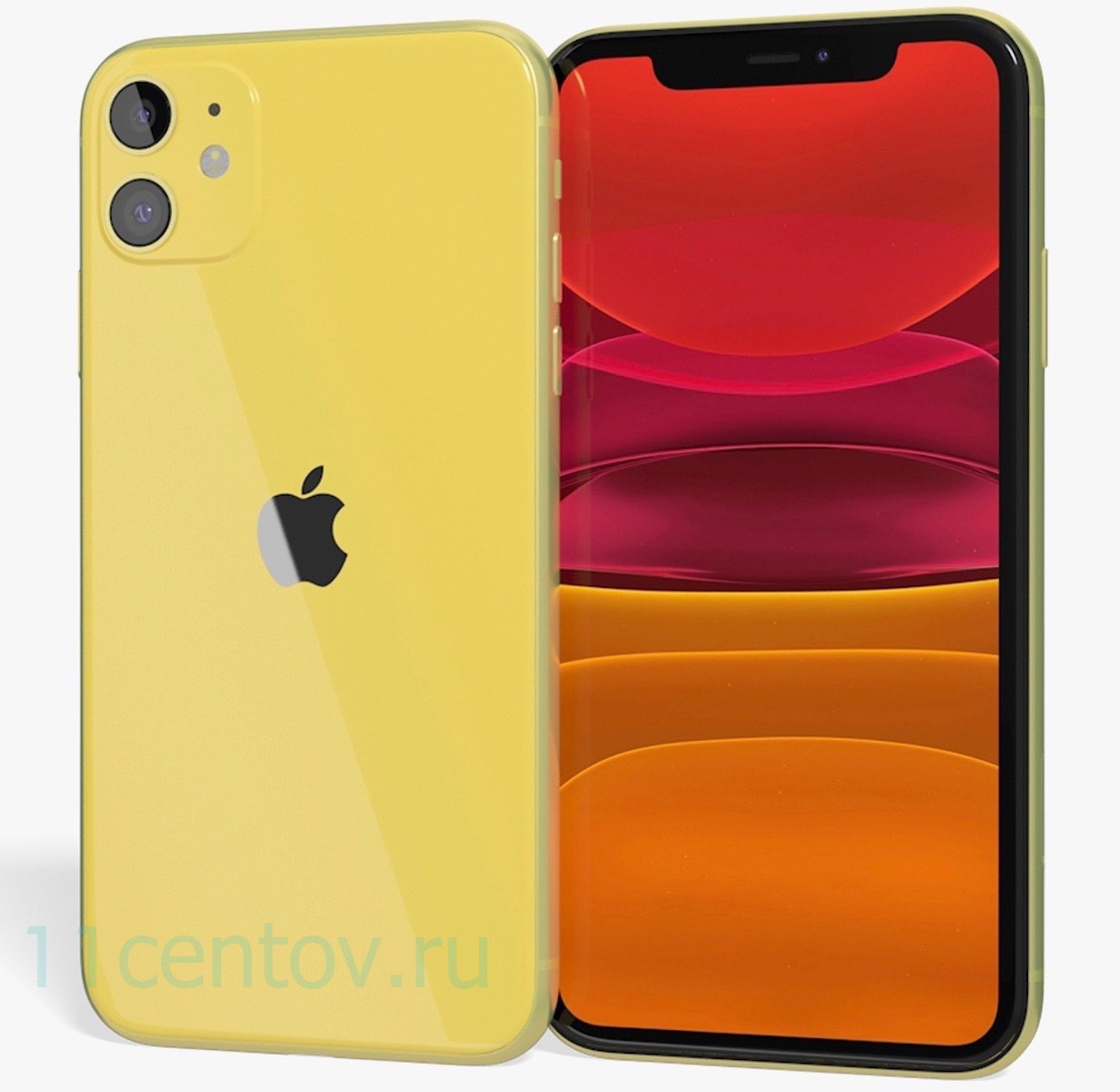 Картинка Apple iPhone 11 128gb Жёлтый, Модель A2221 от интернет-магазина электроники «11 Центов»
