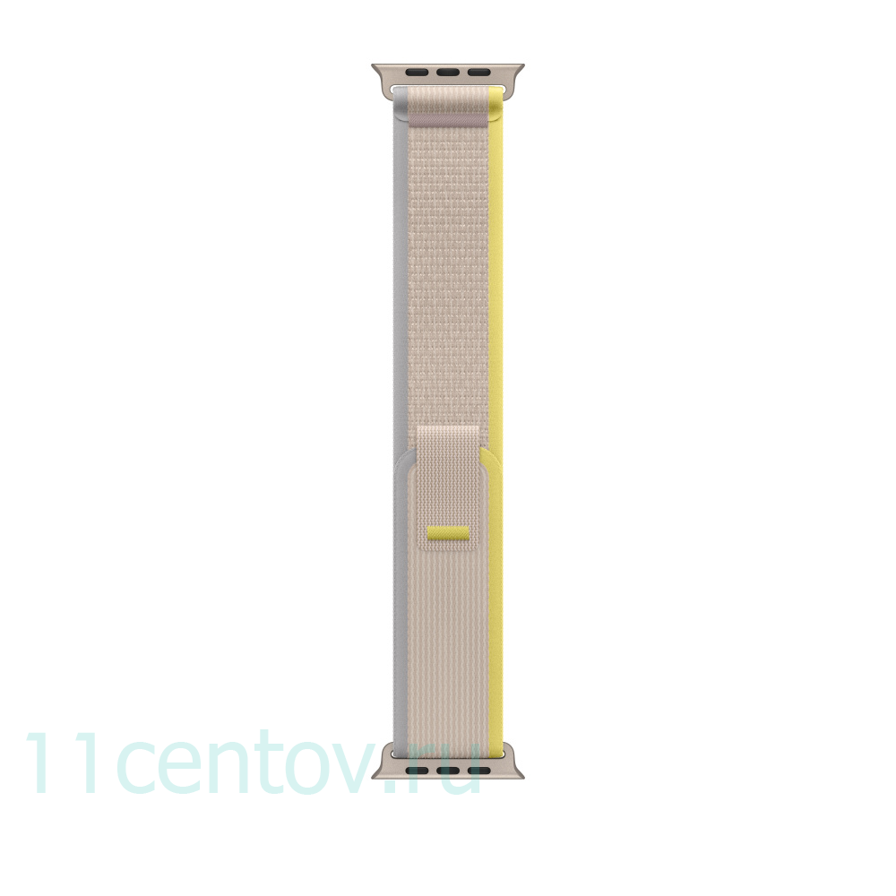 Картинка Ремешок для Apple Watch Ultra Trail Loop 49mm Yellow/Beige - M/L бежево-желтый от интернет-магазина электроники «11 Центов»
