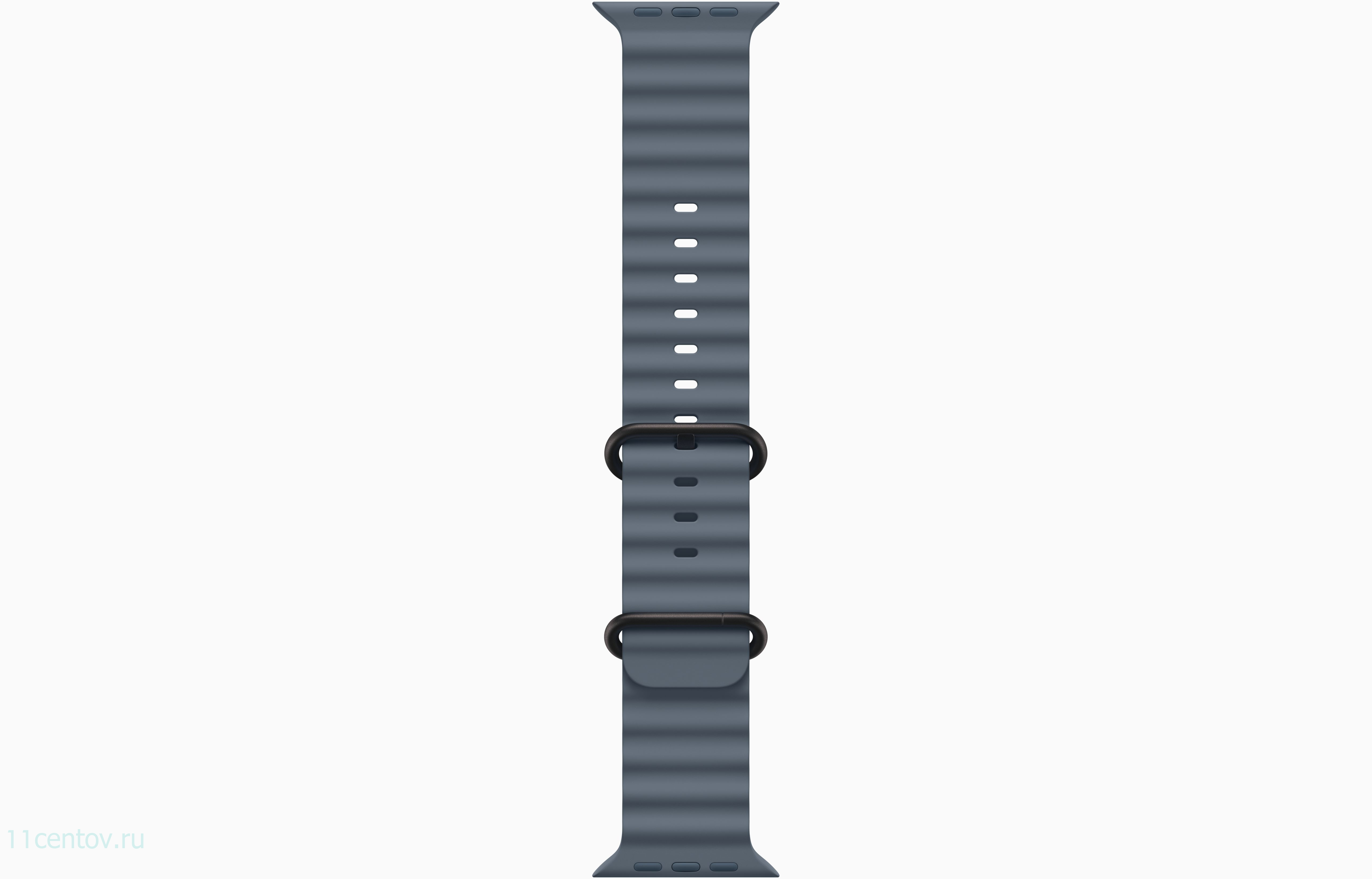 Картинка Apple Watch Ultra 3 Black Titanium Case with Ocean Band Anchor Blue от интернет-магазина электроники «11 Центов»