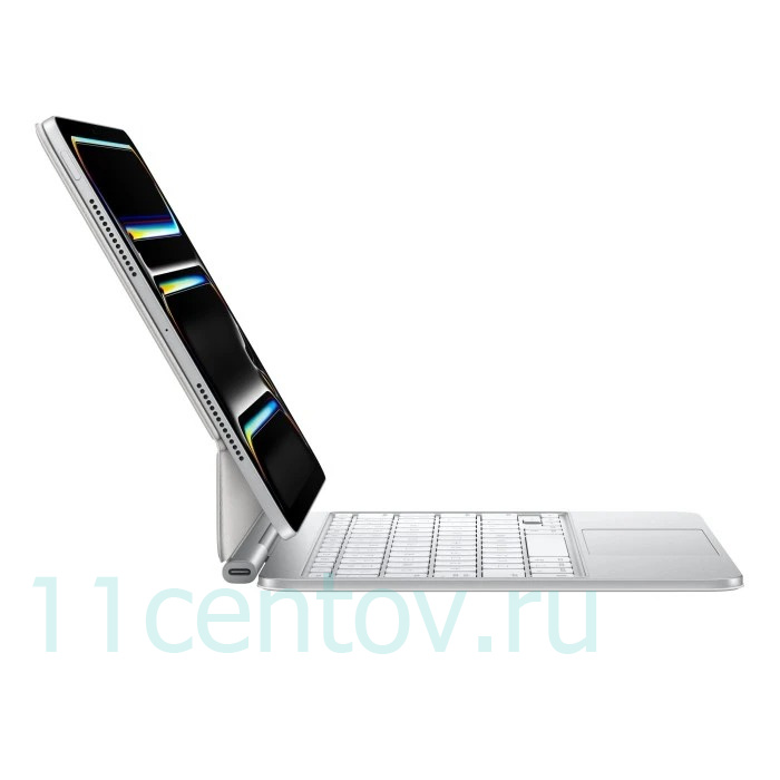 Картинка Клавиатура Apple Magic Keyboard для iPad Pro 11 М4/M5 Белая от интернет-магазина электроники «11 Центов»